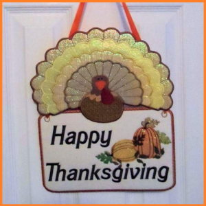 Thanksgiving Turkey Dangler