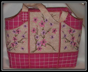 ITH Cherry Blossom Embroidery Bag