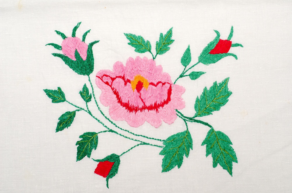 Roses Embroidery